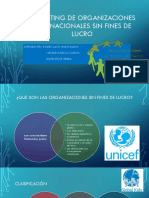 Marketing de Organizaciones Internacionales Sin Fines de Lucro PDF