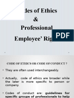 Codes of Ethics and Employee Rights