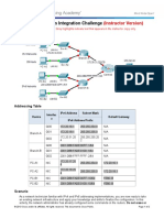 9.4.1.2 Packet Tracer - Skills Integration Challenge Instructions IG