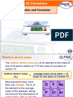 Boardworks Moles and Formulae