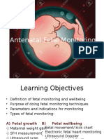 Antenatal Fetal Monitoring