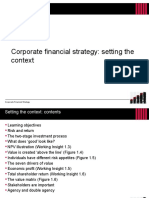 Corporate Financial Strategy