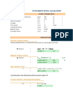 Attachment Detail Calculation: Ship Principle