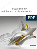 Scalable, Robust Fluid Flow and Thermal Simulation Solution