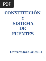 Constitución y Sistema de Fuentes