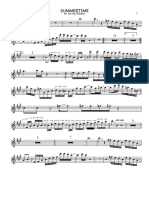 Summertime Alto Sax PDF