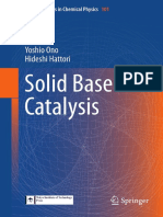 Solid Base Catalysis