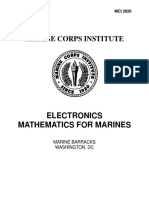 Electronics Mathematics For Marines