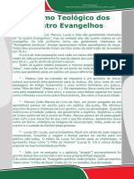 Resumo Teologico Dos Quatro Evangelhos - Trabalho de Teologia - Pr. Valter José, Nilton - 1