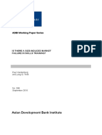 Is There A Size-Induced Market Failure in Skills Training?