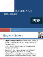 Schein On Dialogue