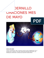 Cuadernillo Oraciones Mayo