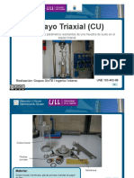 Ensayo Triaxial (CU)