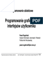 Programowanie GUI