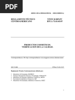 NTON 26 005-07 Productos Famacéuticos. Cosméticos. Verificación de La Calidad