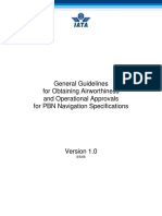 IATA Guidelines For PBN Operational Approval