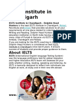 IELTS Institute in Chandigarh