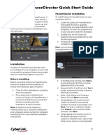 Cyberlink Powerdirector Quick Start Guide: Welcome