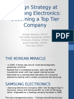 Design Strategy at Samsung Electronics