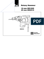 Manual Makita hr2510