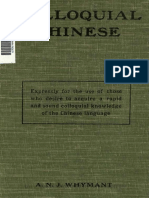 Colloquial Chinese (1922) PDF