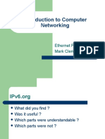 Introduction To Computer Networking: Ethernet Primer Mark Clements