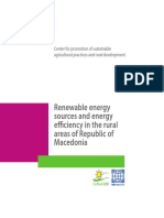 Renewable Energy and Energy Efficiency in Rural Areas in Macedonia