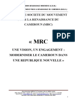 Projet de Societe Du MRC