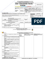 Plan de Destreza Matematica Bachillerato