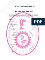 Solucionario de La 2° Practica Calificada de Fisica I