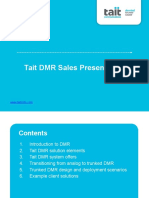 Tait - DMR - Sales - Presentation - 18 May 2015