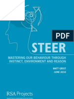 Steer: Mastering Our Behaviour Through Instinct, Environment and Reason