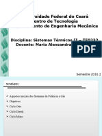 Aula 12 - Sistemas de Potência A Gás