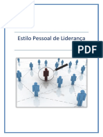 Estilo Pessoal de Liderança