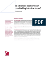 Are Advanced Economies at Risk of Falling Into Debt Traps? Marek Dabrowski Executive Summary