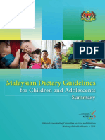 MDG Children and Adolescents Summary