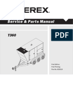 Terex T360C Manual