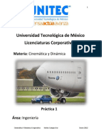 Práctica 1 Corp. Segunda Ley de Newton PDF