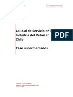 Estudio Calidad Servicio Supermercados I Dic09