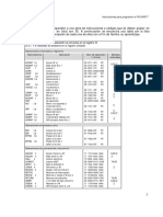 Instrucciones de Microcontrolador 16f887