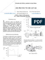 Reporte de Levas