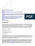 Why Are Some OSPF Routes in The Database But Not in The Routing Table