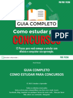 Como Estudar para Concursos