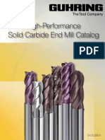 High-Performance Solid Carbide End Mill Catalog: 3rd Edition