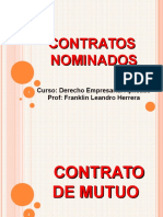 Clase Semana 2.ppt: CONTRATOS NOMINADOS