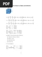 Plane Strain & Stress Assumptions