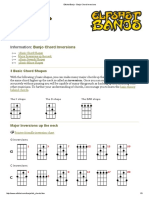 Elfshot Banjo - Banjo Chord Inversions