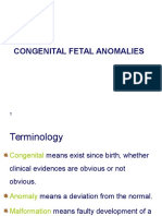 Congenital Fetal Anomalies