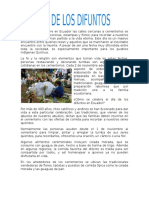 Cada 2 de Noviembre en Ecuador Las Calles Cercanas A Cementerios Se Inundan de Cruces