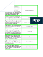 3 and 4 Chapter Problem Solutions Spurge